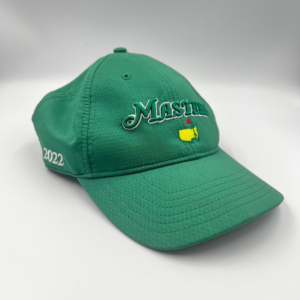 Masters 2022 Green Adjustable UPF 30 Mesh Lining Baseball Cap